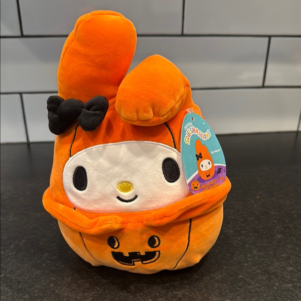 Hello Kitty and Friends My Melody Pumpkin Squishmallow